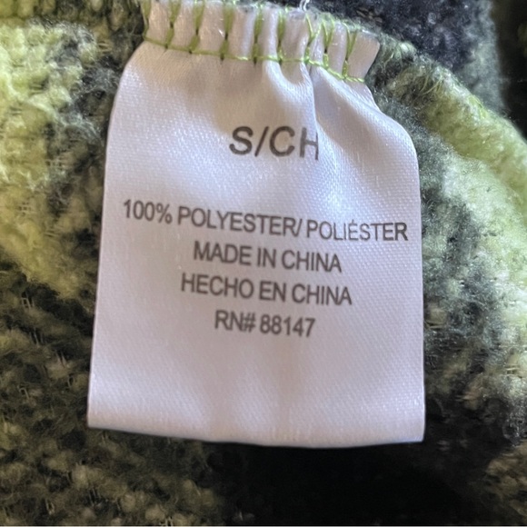 Sesame Street Oscar the Grouch Oversized Hooded Sweatshirt - Size Small - Picture 12 of 13